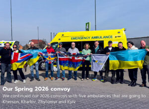Medical Lifelines Ukraine, Spring Convoy